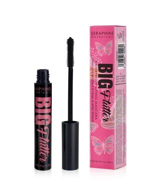 NEW 2/$20 Seraphine Botanicals The Big Flutter WP Mascara